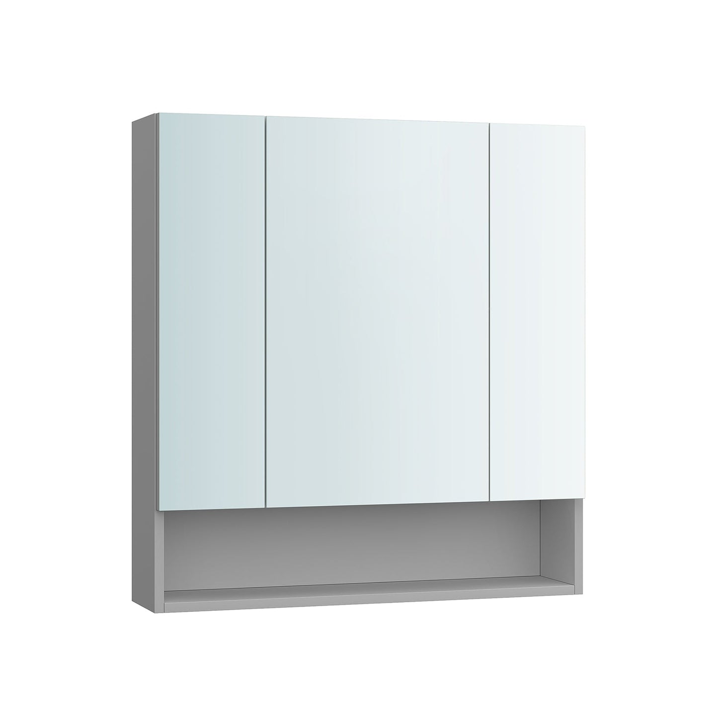 Badezimmerschrank mit 3 Türen 16,5 x 70 x 75 cm