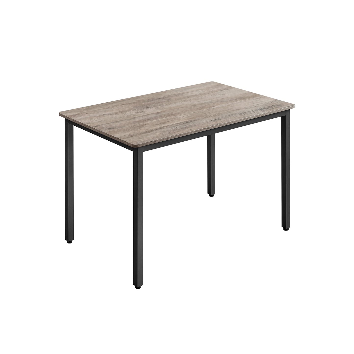Esstisch 70 x 110 x 77 cm greige meliert-mattschwarz
