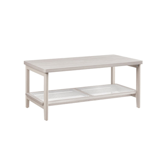 Couchtisch 2 Ebenen mit abgerundeten Ecken