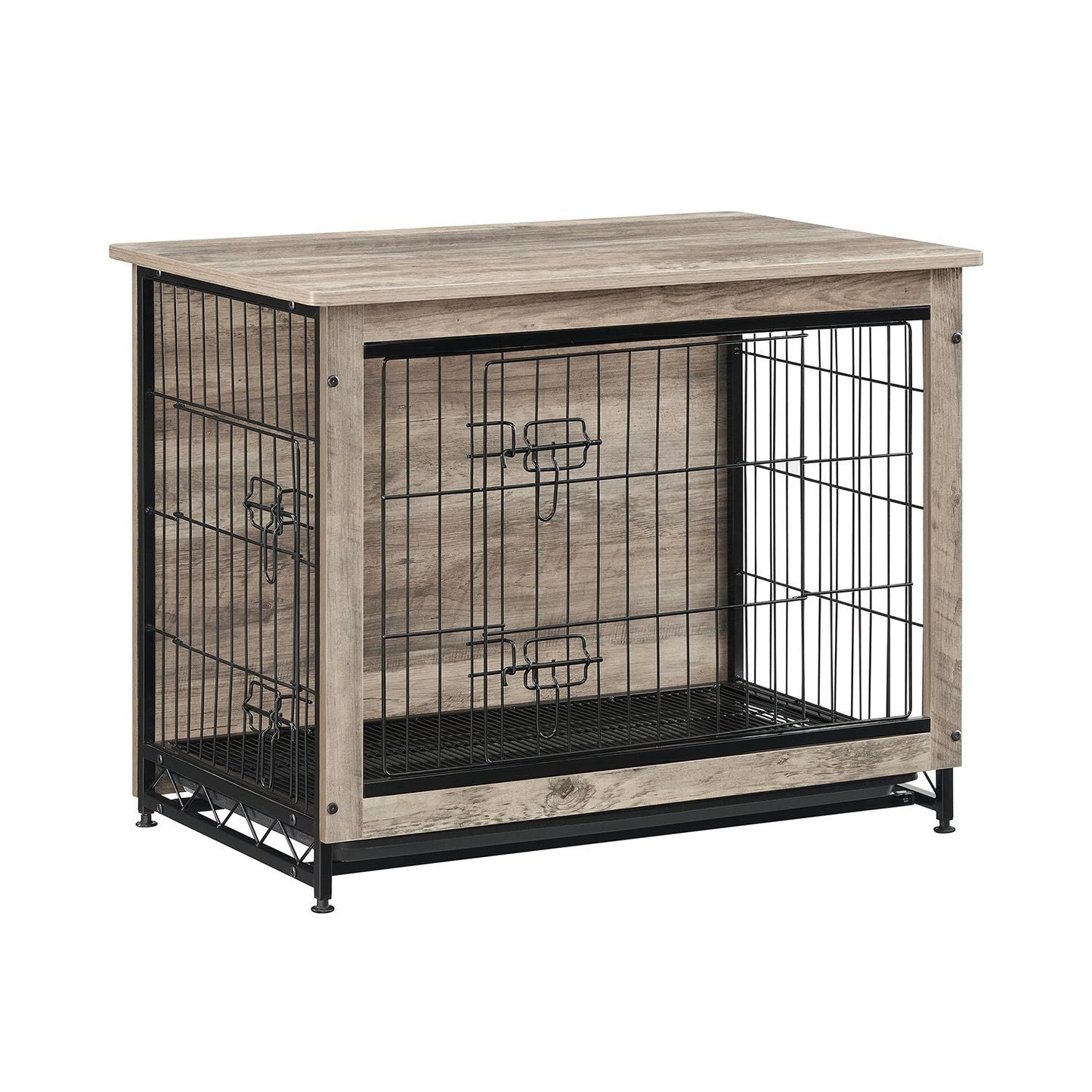 Hundekäfig mit herausnehmbarem Tablett hochbelastbar