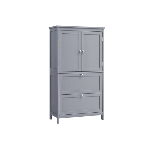 Badezimmerschrank mit 2 Türen und 2 Schubladen