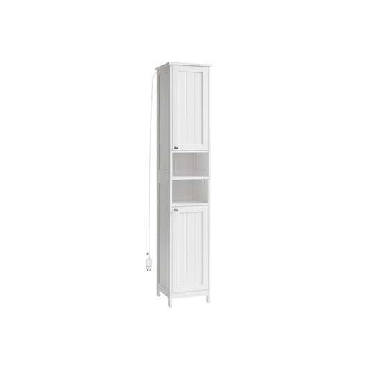 Badezimmerschrank mit Beleuchtung wolkenweiß