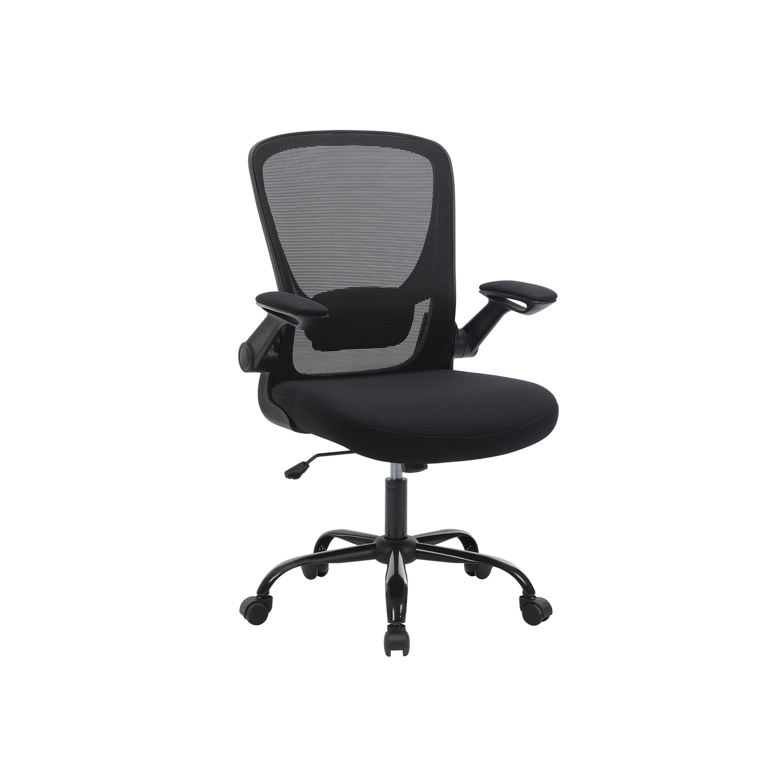 Bürostuhl mit hochklappbaren Armlehnen