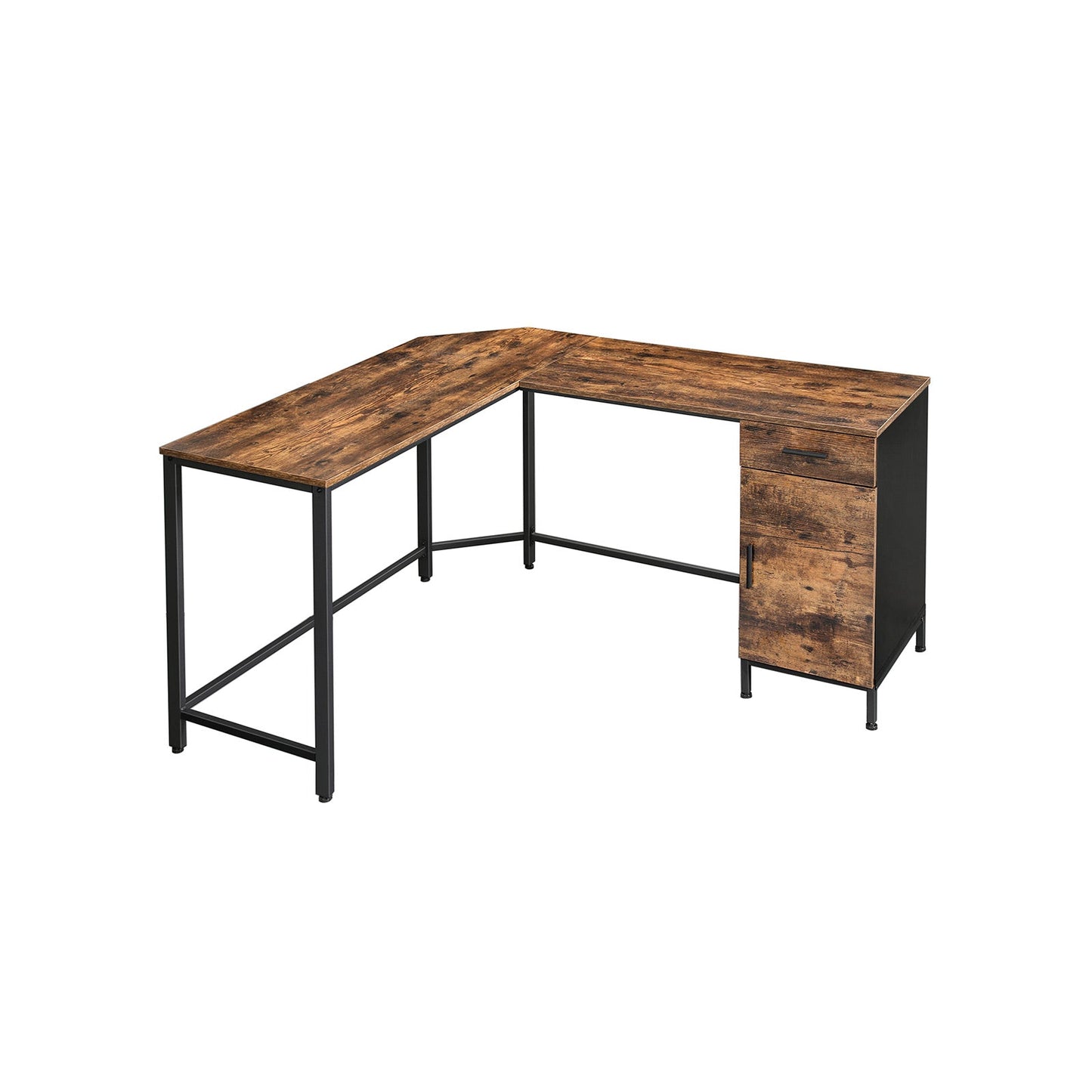 Bürotisch mit Schrank