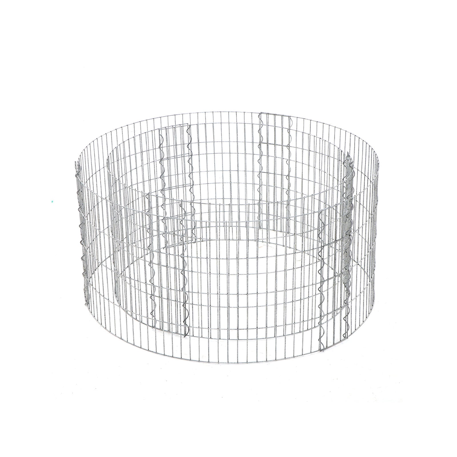 Gabione  Ø 90 cm, Höhe 40 cm