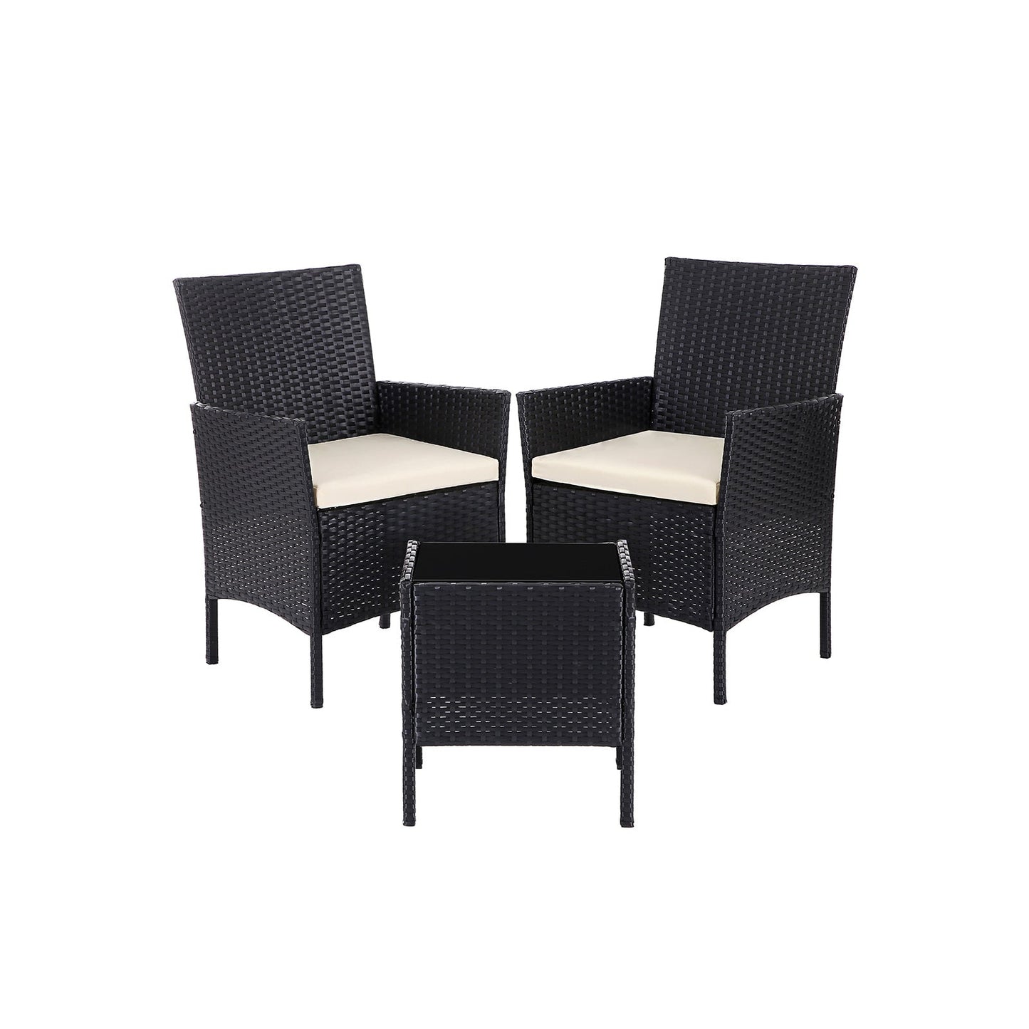 Gartenmöbel-Set aus Polyrattan 