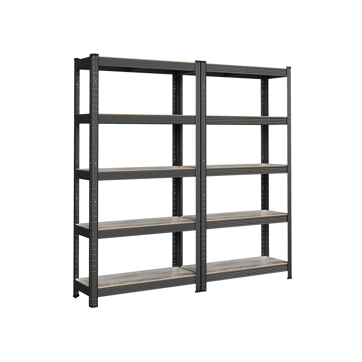 2er Set Lagerregal 150 cm hoch