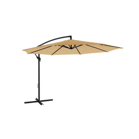Sonnenschirm Ø 300 cm Taupe