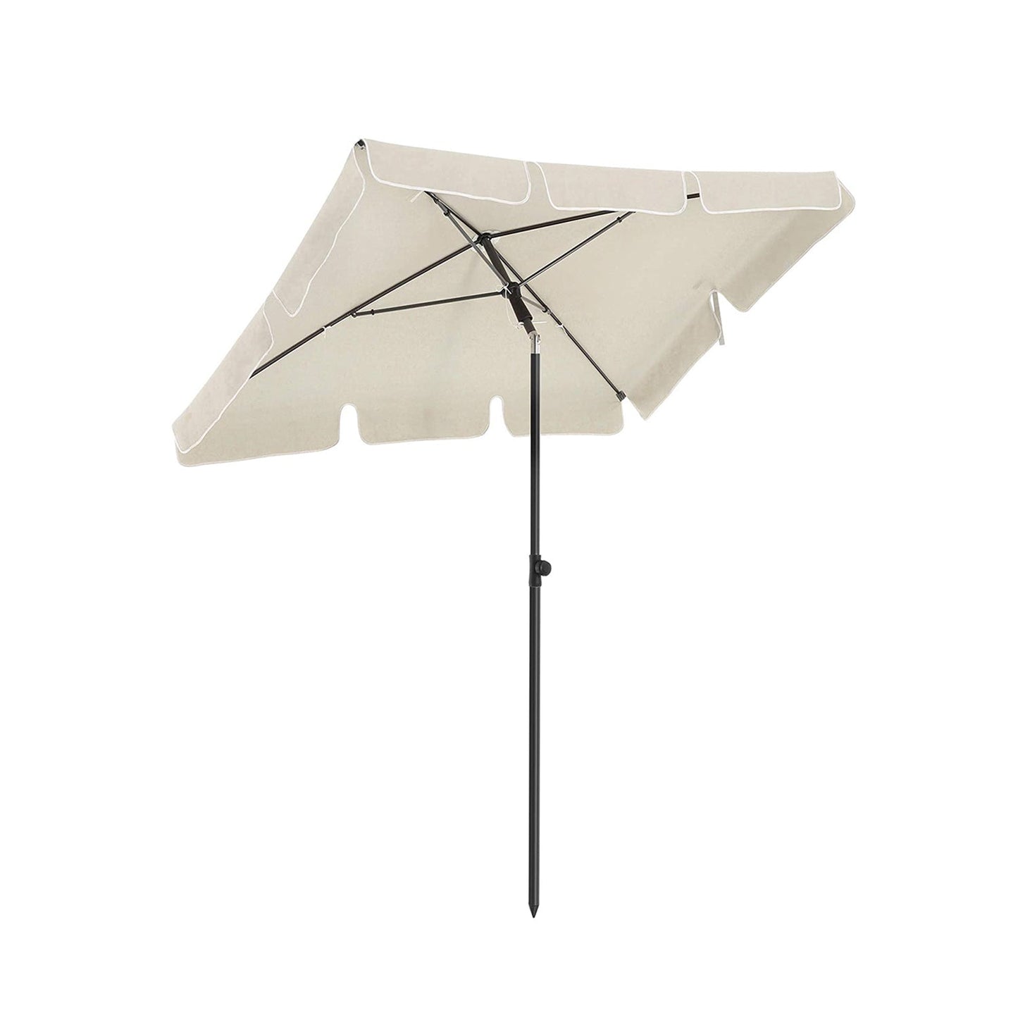 Sonnenschirm 200 x 125 cm Beige