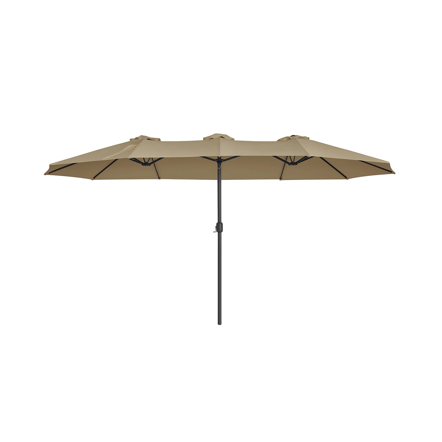 Sonnenschirm extra groß Taupe