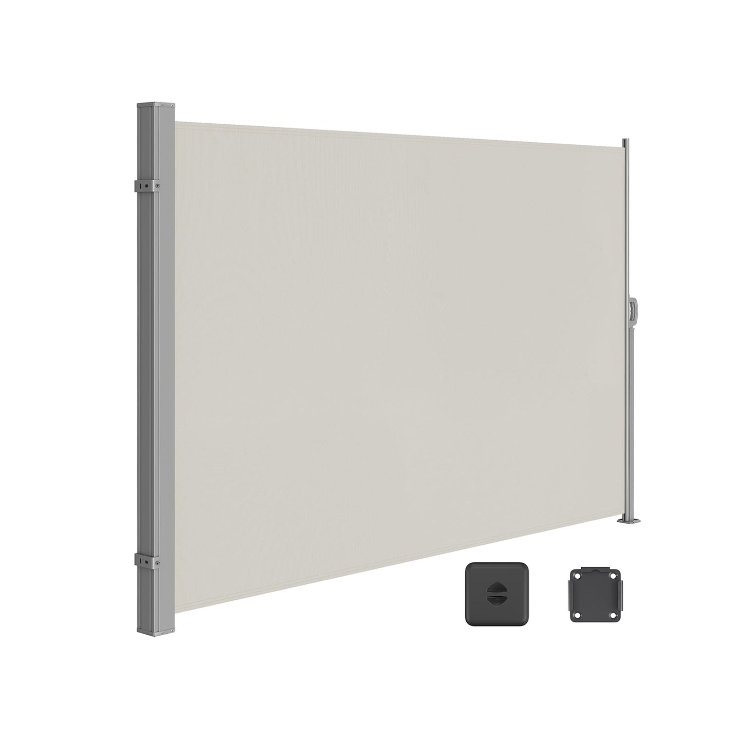Seitenmarkise 200 x 300 cm Taupe