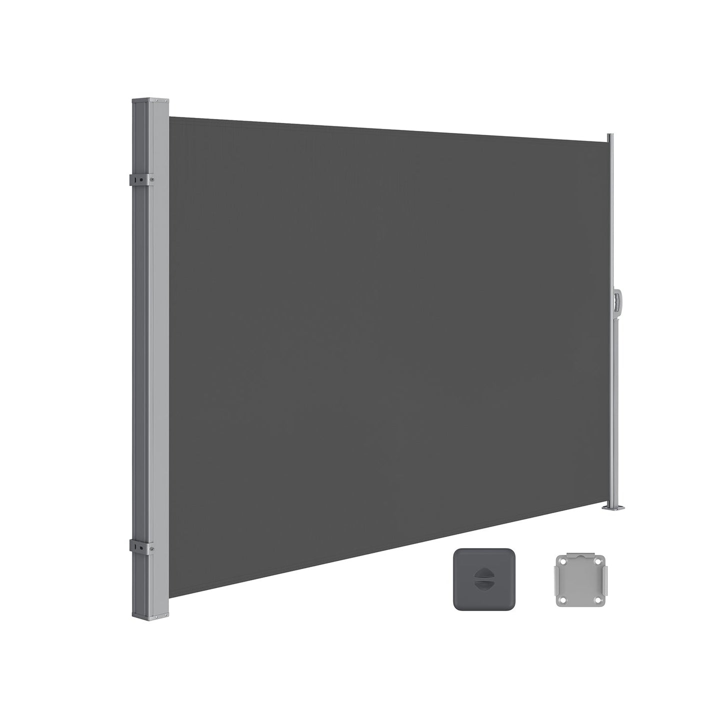 Seitenmarkise 200 x 350 cm Anthrazit