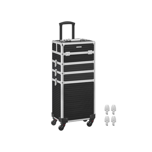 Kosmetikkoffer Trolley abschließbar für Reisen