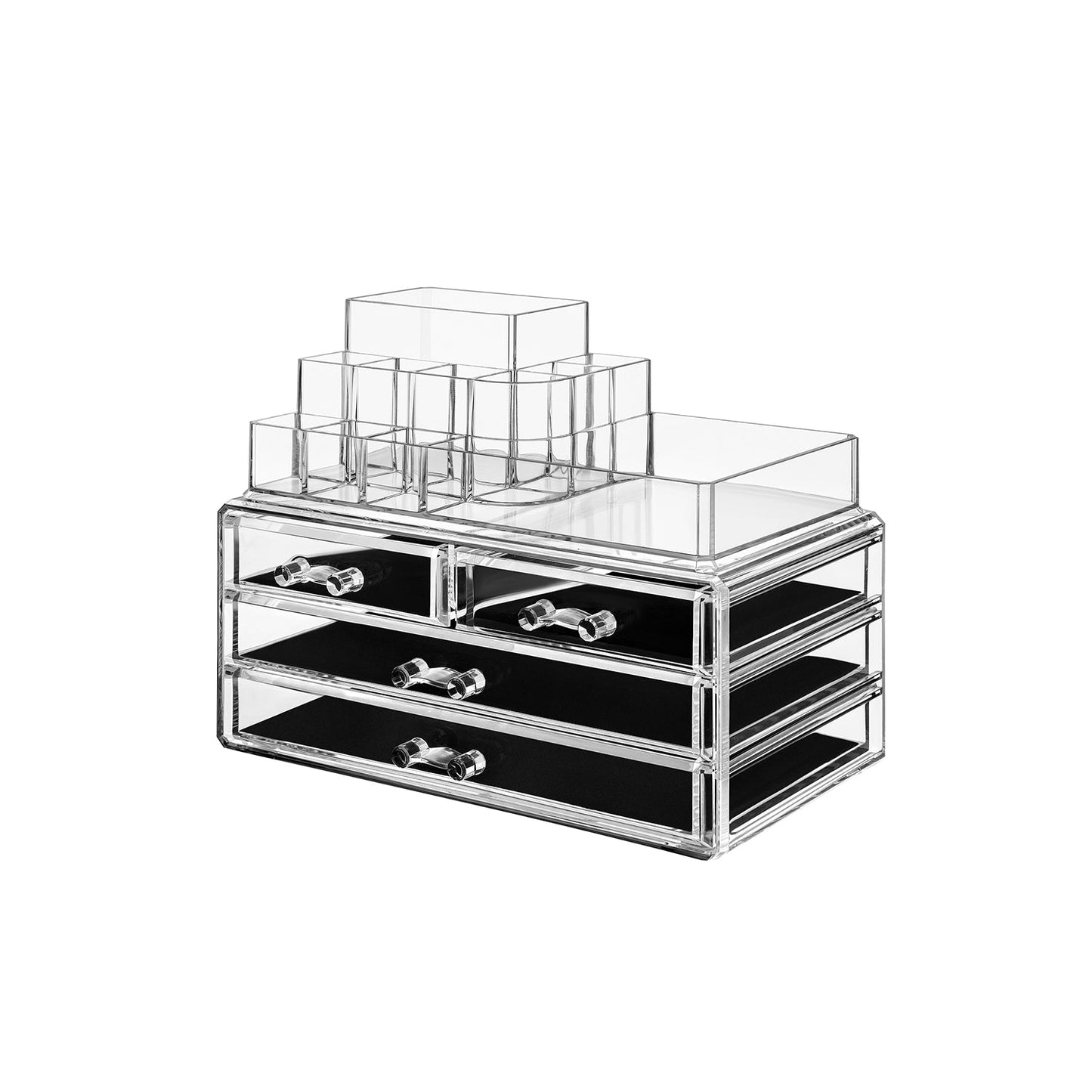 Kosmetik-Organizer mit 4 Schubladen und 11 Fächern