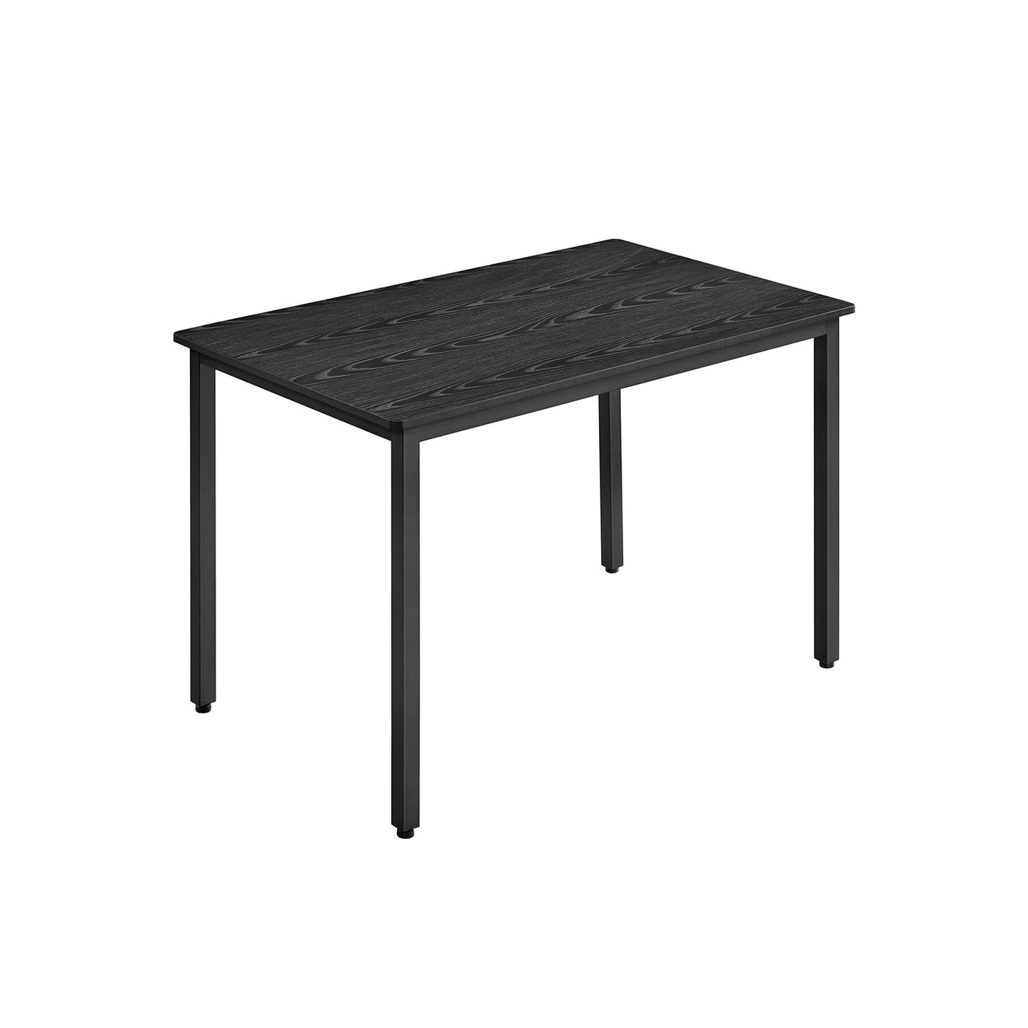 Esstisch 70 x 110 x 77 cm ebenholzschwarz-mattschwarz