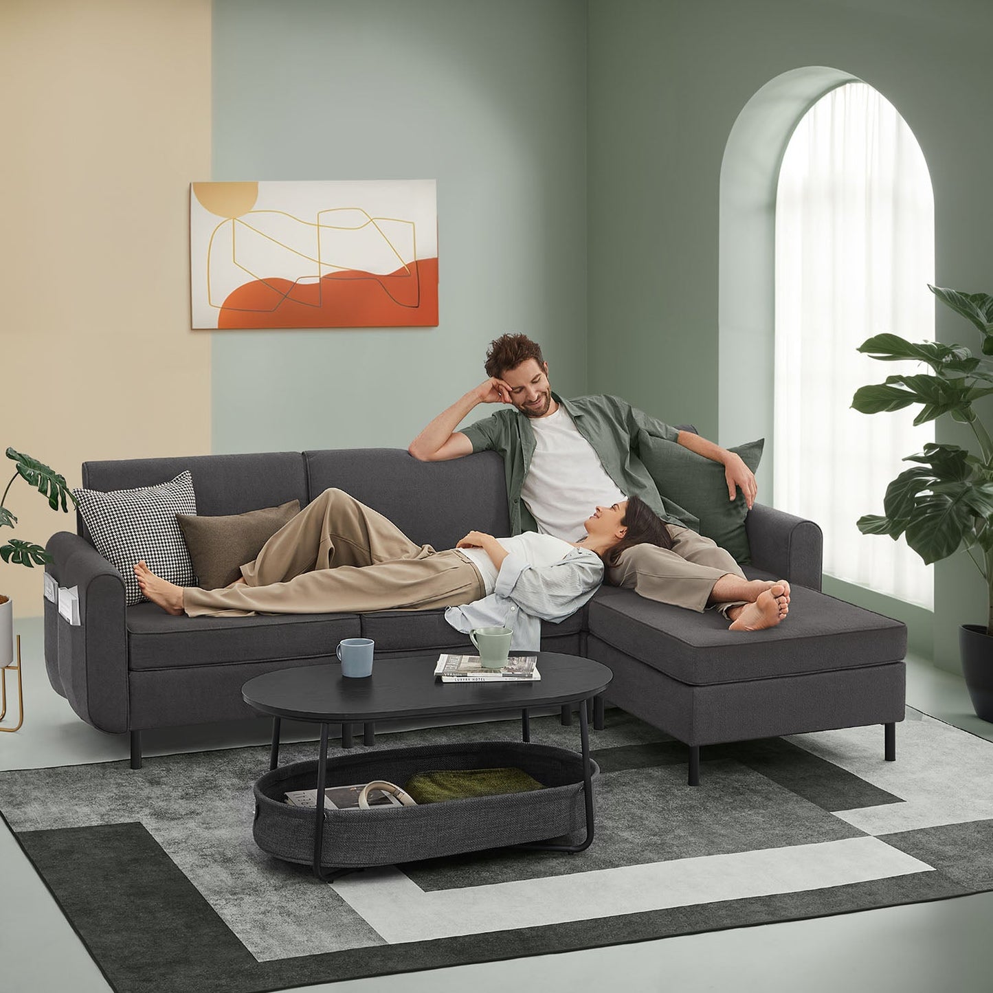 COMBIE Kollektion - 4 Teile Modulares Sofa