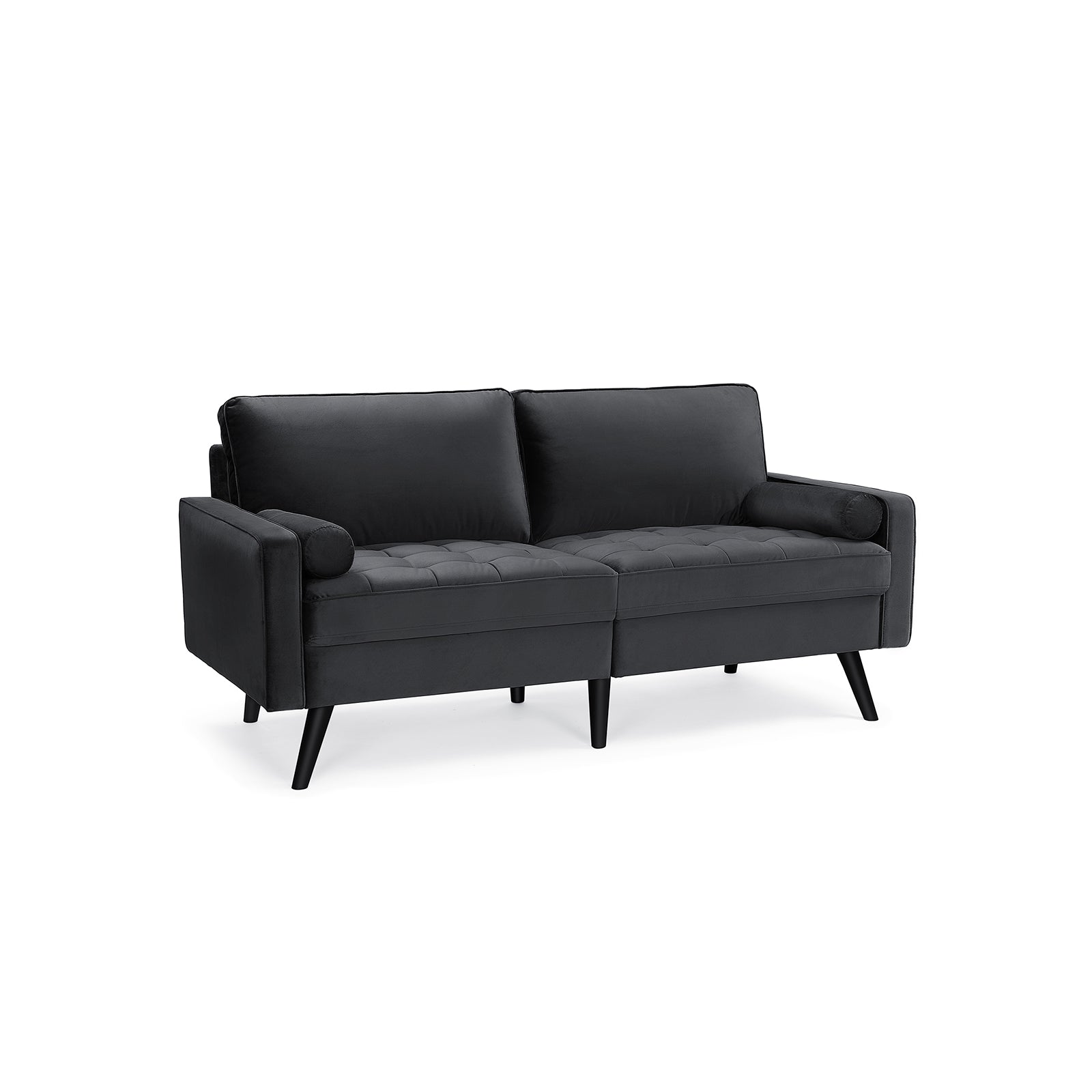 Sofa 3 Sitzer mit Bezug aus Samt