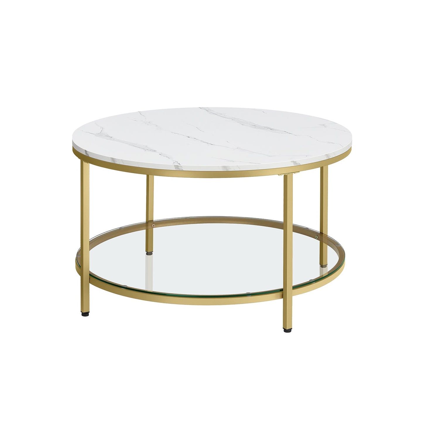 Couchtisch mit Glasplatte modern