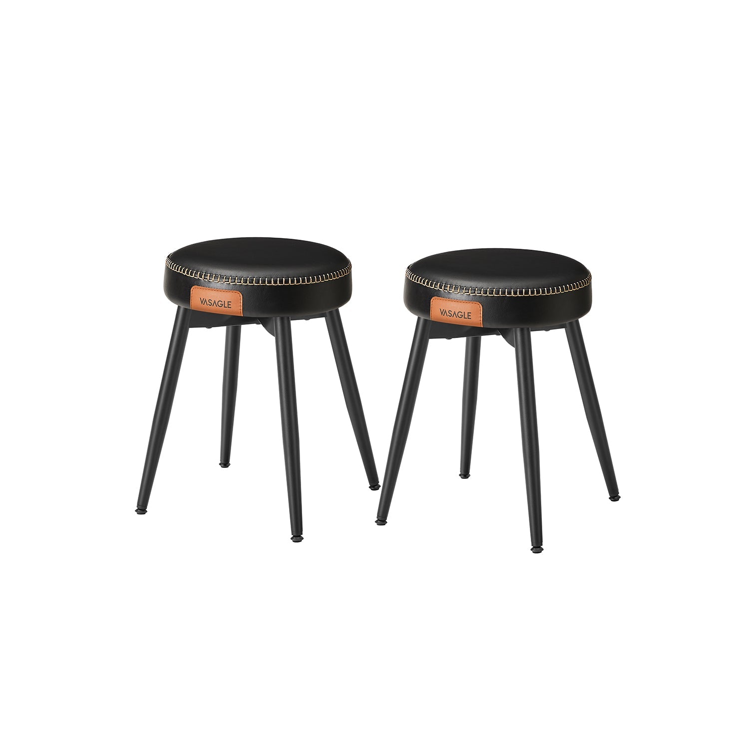2er Set EKHO Kollektion - Esszimmerstühle tintenschwarz