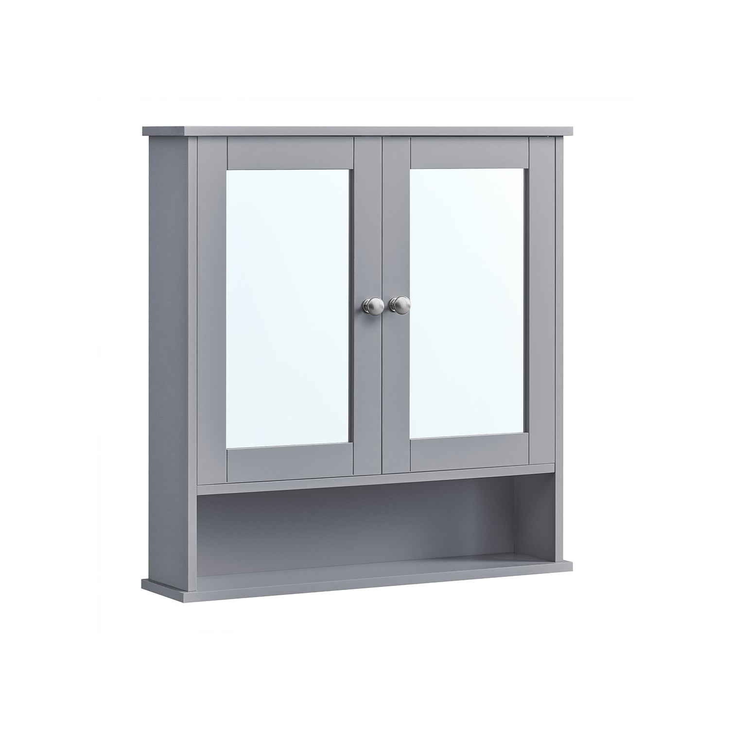 Spiegelschrank Wandmontage taubengrau