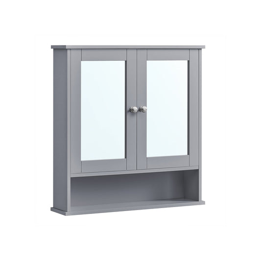 Spiegelschrank Wandmontage taubengrau