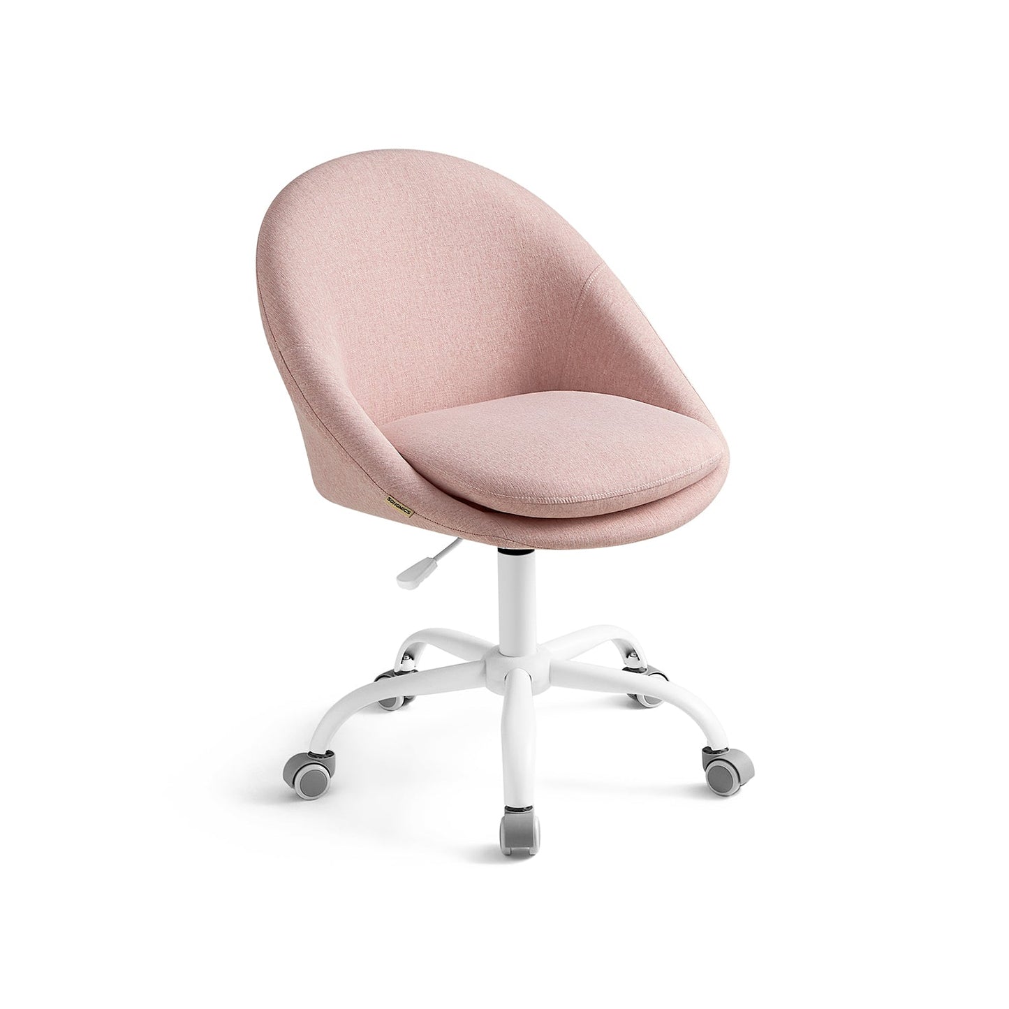 Homeoffice Stuhl höhenverstellbar rosa