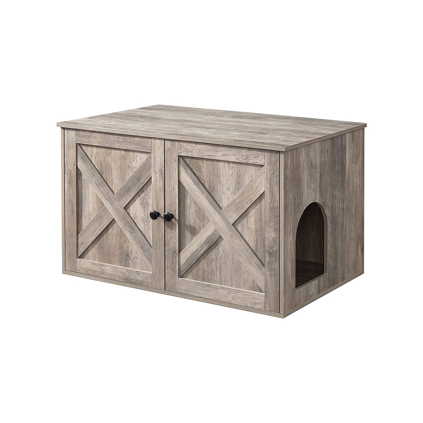 Katzenklo-Schrank mit Türen