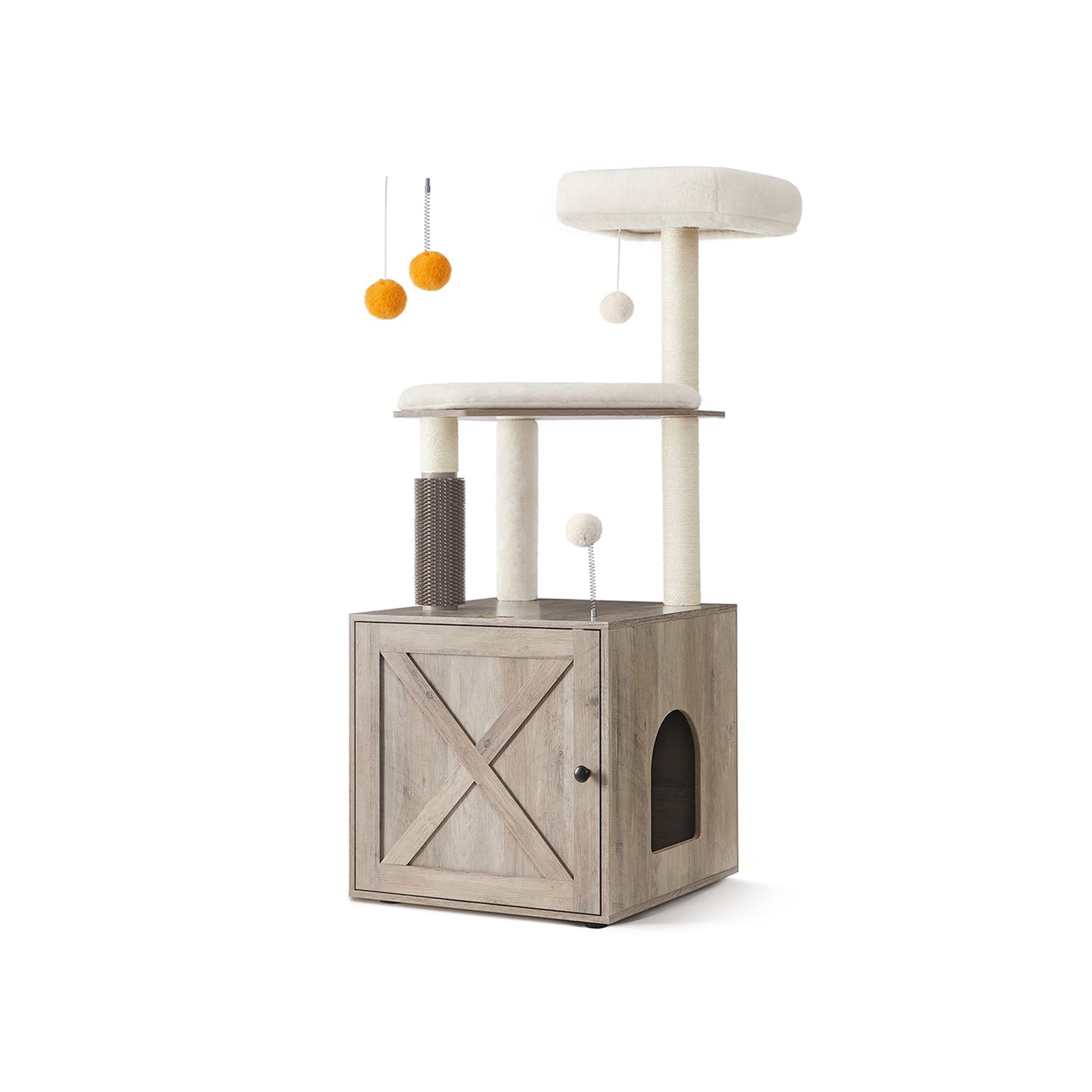 2-in-1 moderner Katzenbaum