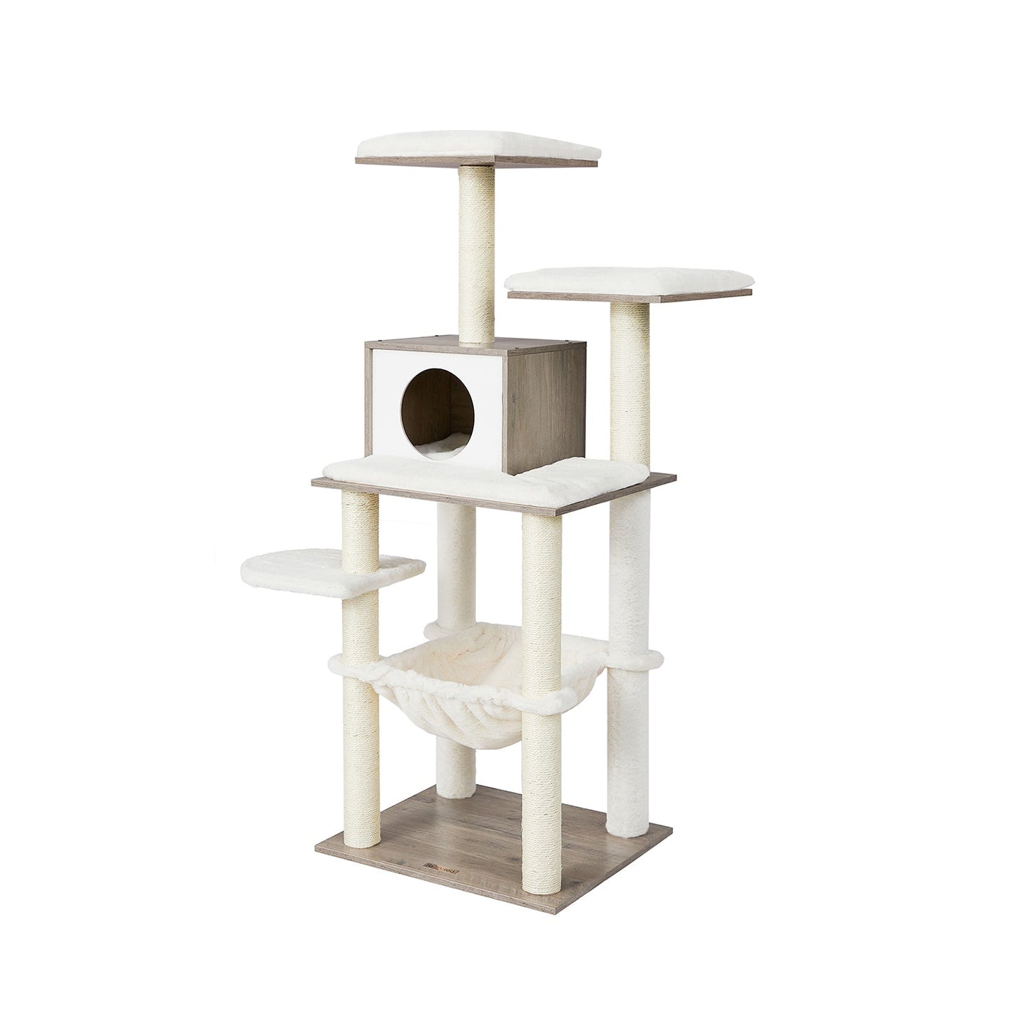 Katzenbaum 138 cm mit Plattformen