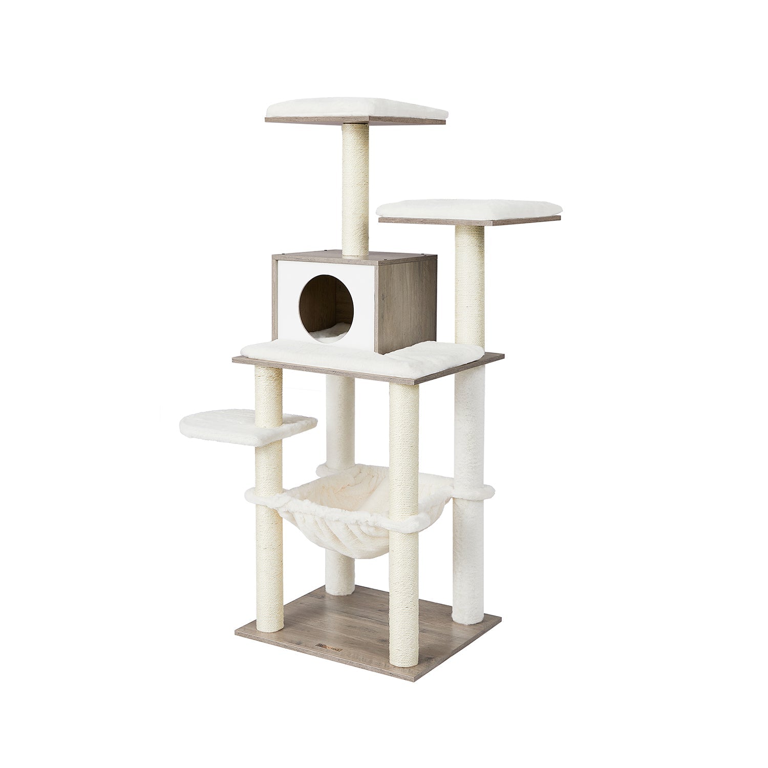 Katzenbaum 138 cm mit Plattformen