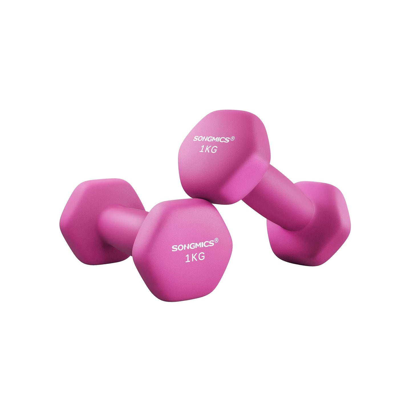 Kurzhanteln 2er-Set pink