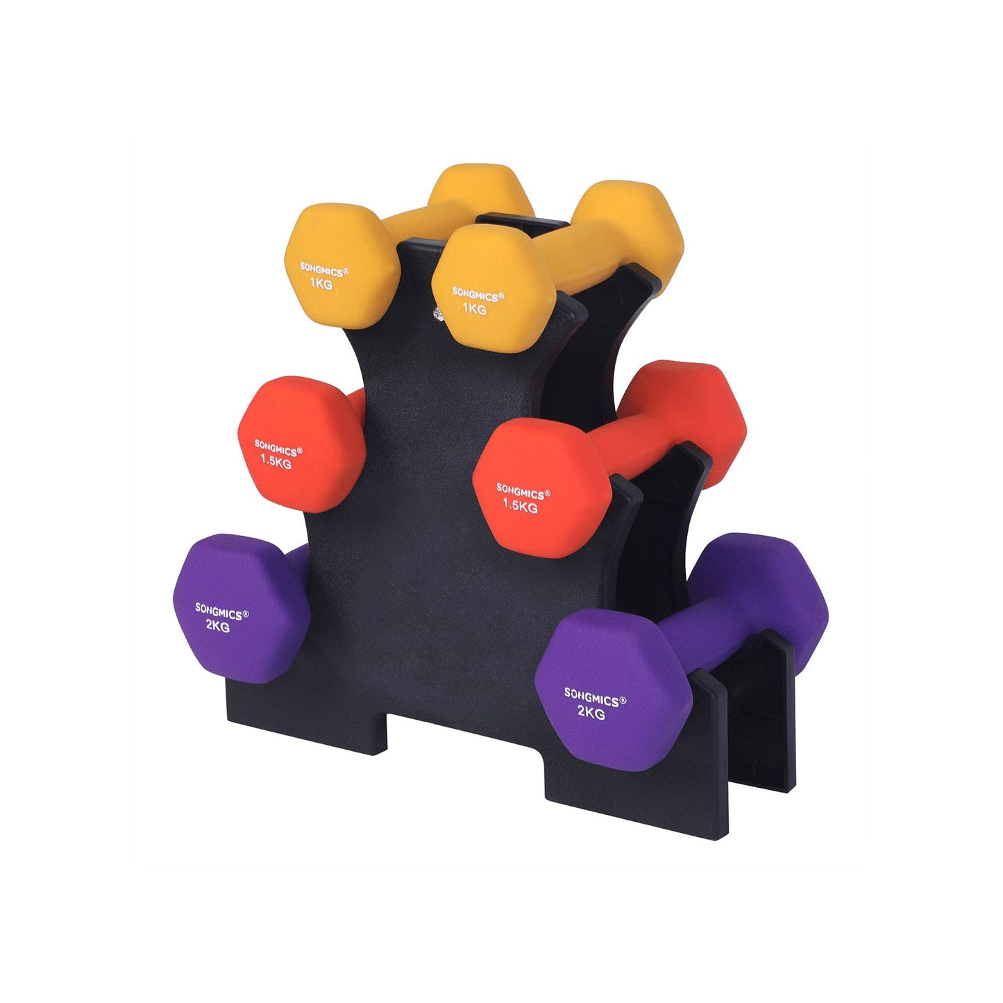 Hantel-Set 1, 1,5, 2 kg